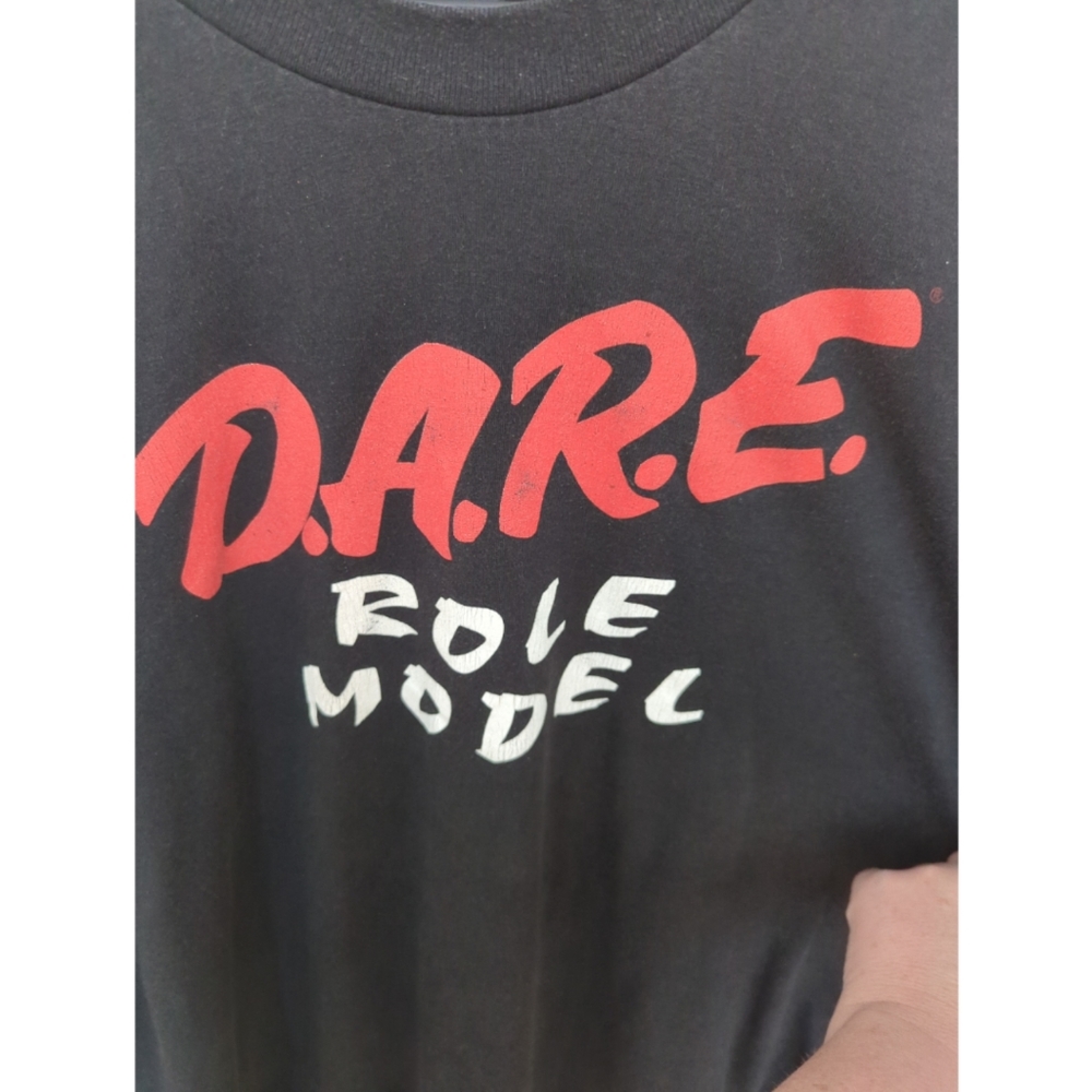 Vintage D.A.R.E. Dare  role model t-shirt size 2x unisex single stitch